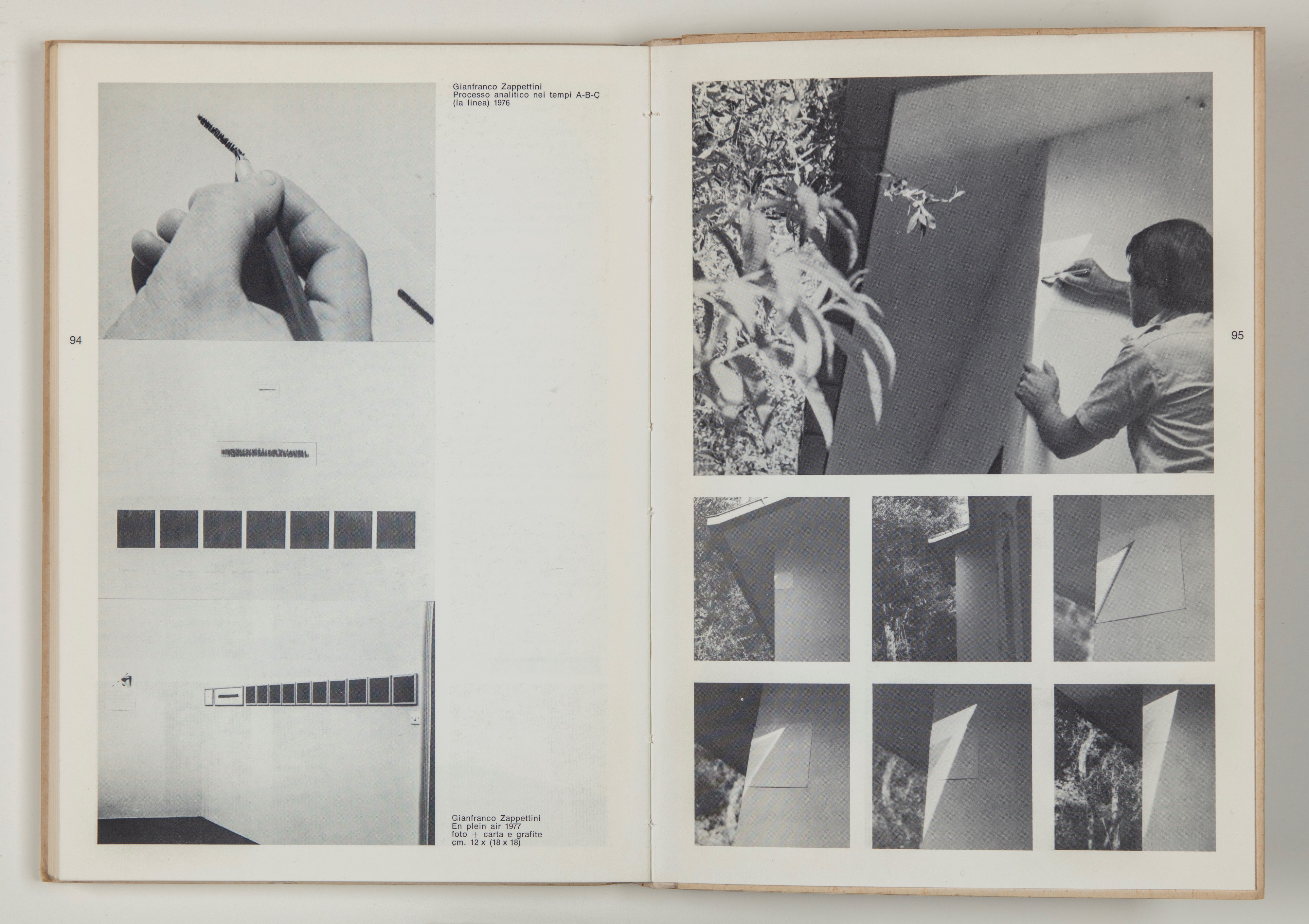 Roberto Peccolo - Aphoto: Fotografia come superficie, fotolibro del 1977