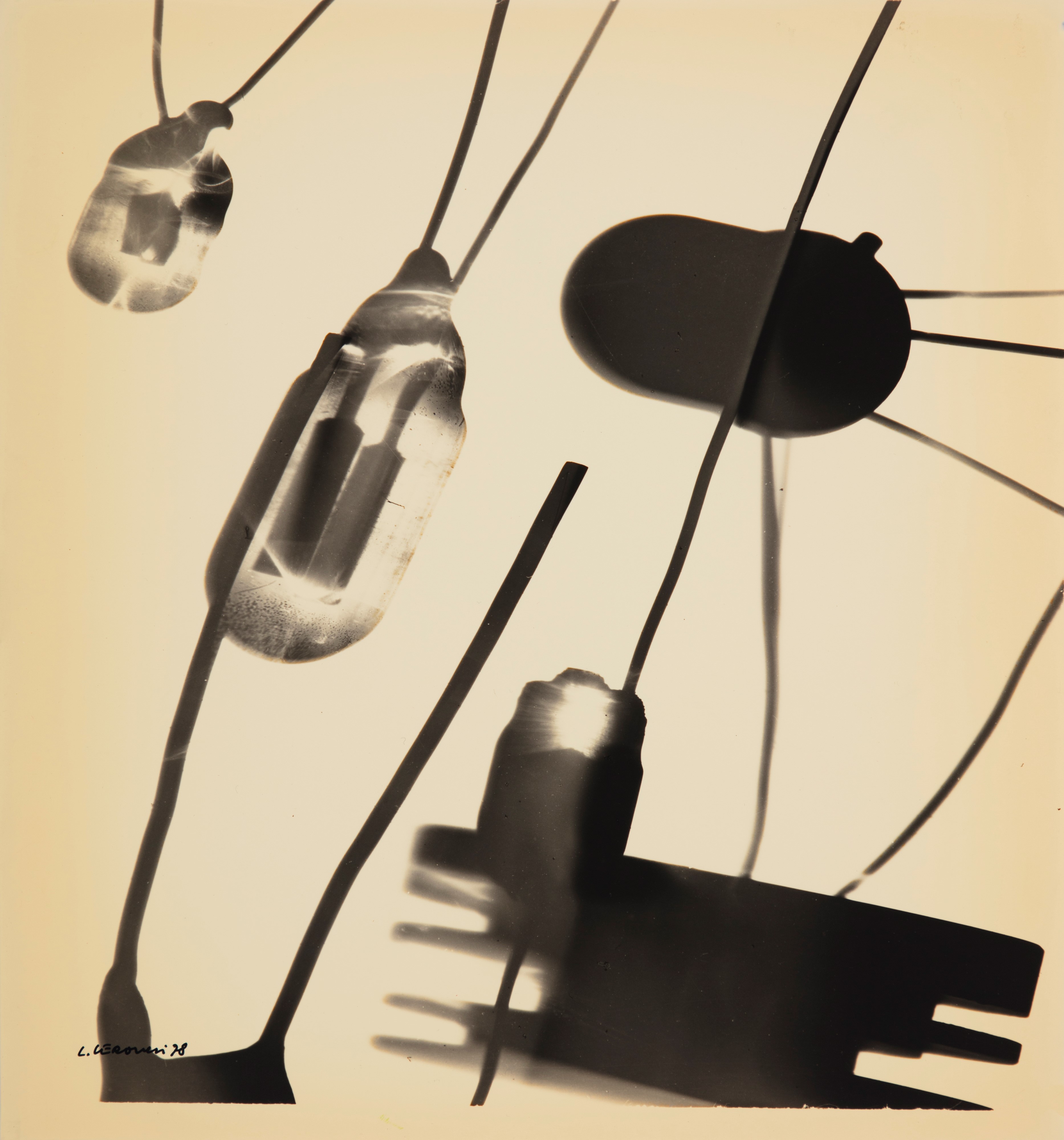 Luigi Veronesi - Senza titolo (Fotogramma), stampa alla gelatina ai sali d'argento, 1978