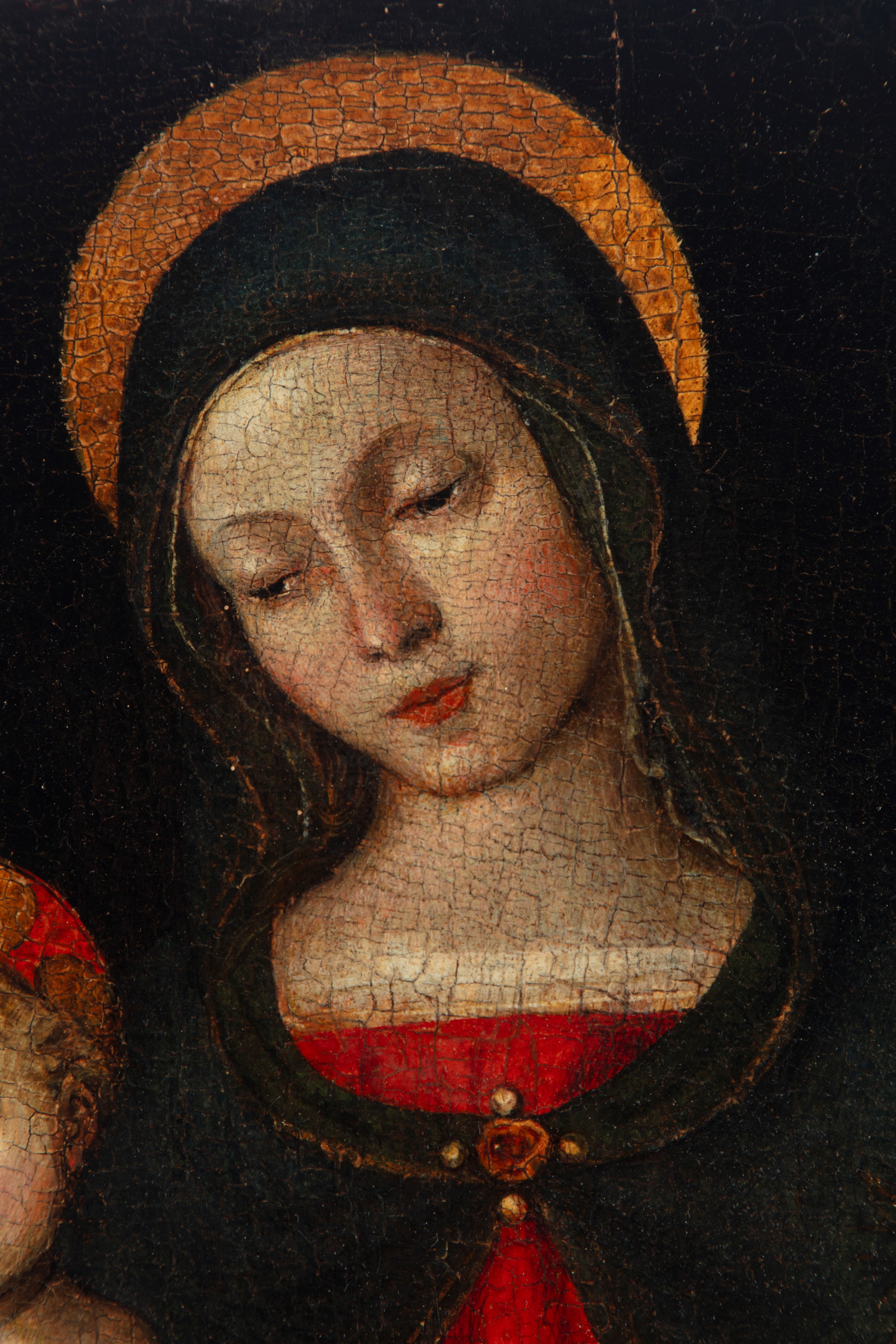 Scuola Umbra, Inizi Secolo XVI - Madonna con Bambino