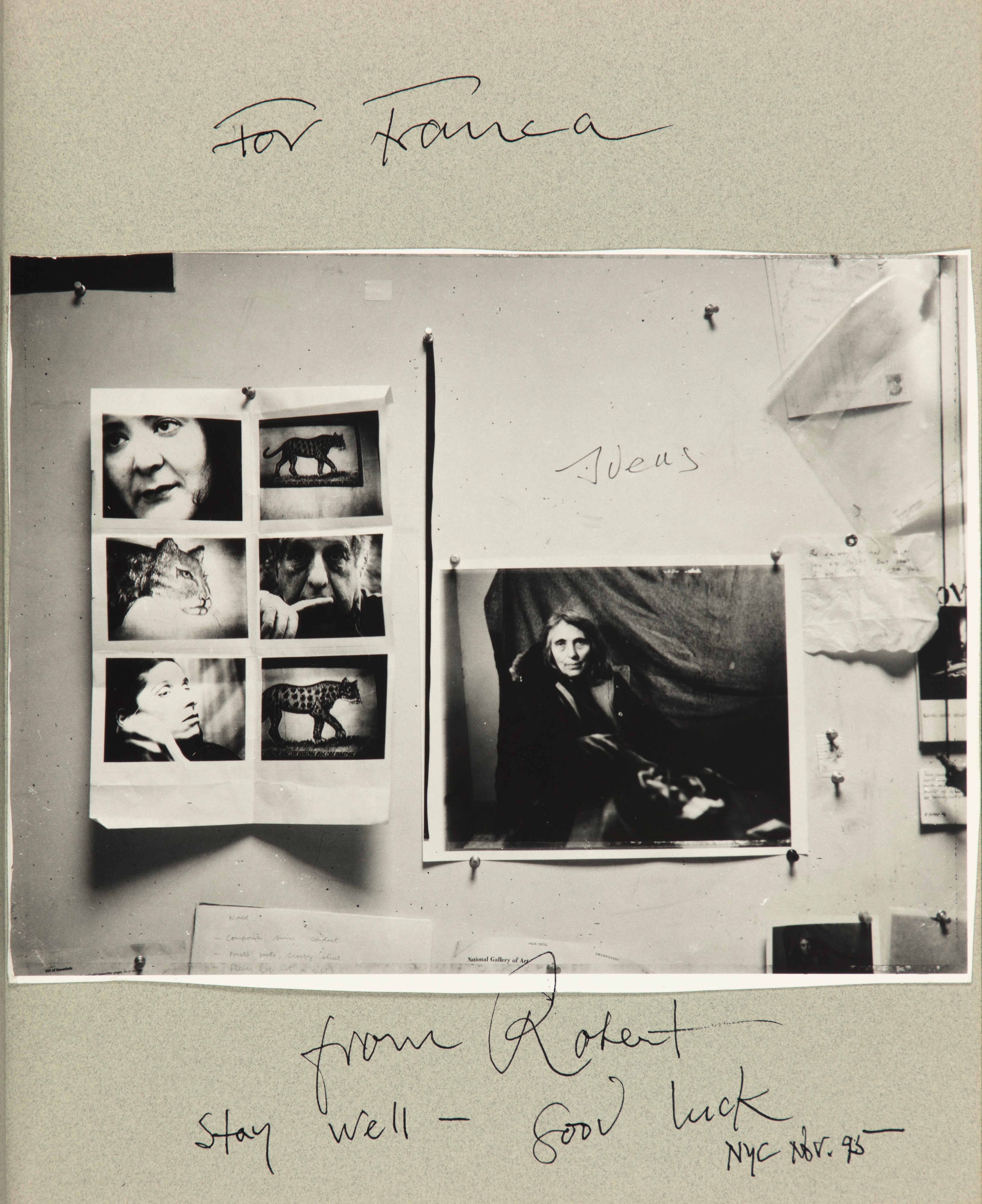 Robert Frank - Portait Of June Leaf ; Moving Out