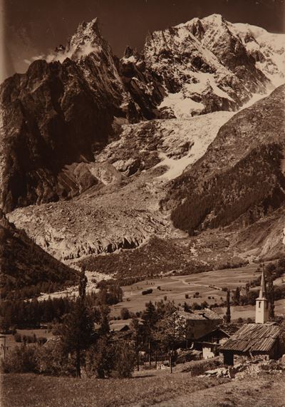 Senza Titolo (entreves e il Monte Bianco)