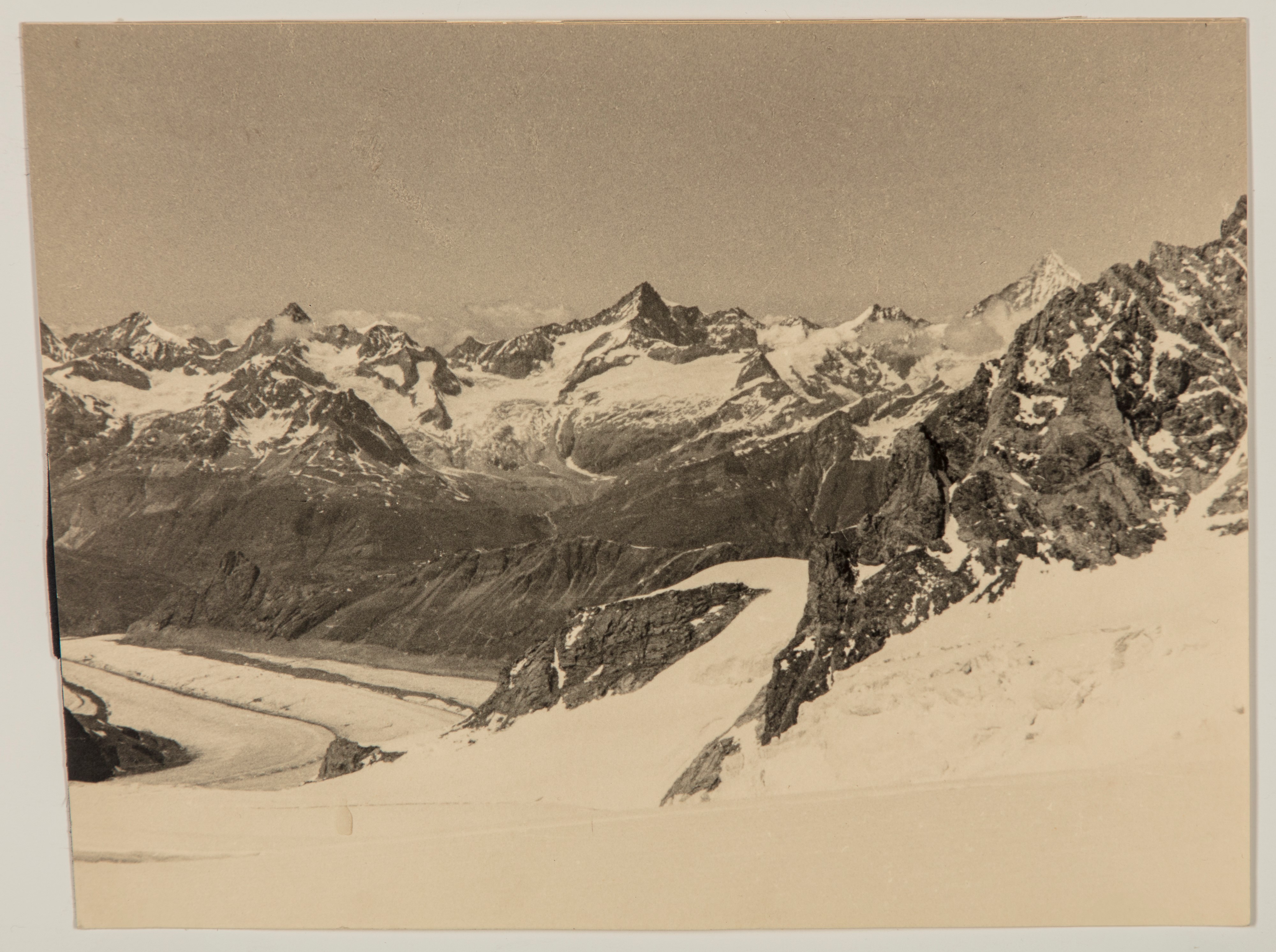 Cesare Giulio - Catena Alpina con Cervino (foto Panoramica)