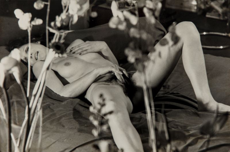 Alain Sabatier - Claudine Beccarie nel film 'Exhibition', Stampa vintage alla gelatina ai sali d'...