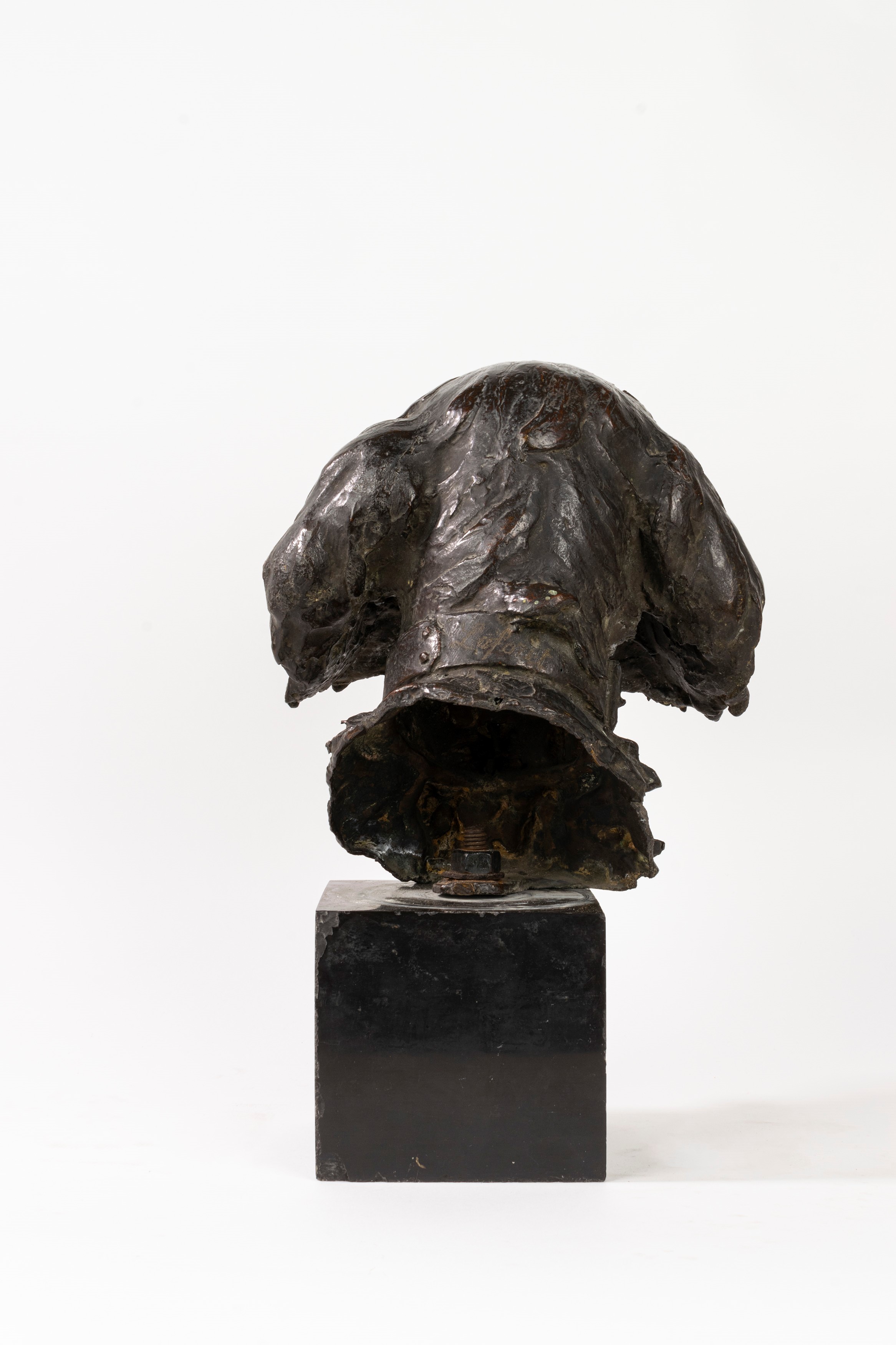 Alessandro Laforet - Testa di Segugio in Bronzo