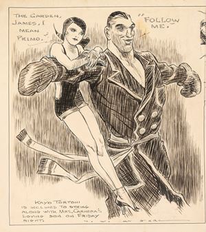 Primo Carnera e Kayo Tortoni