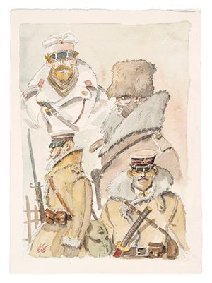 Vianello Lele - Soldati della guerra russo-giapponese