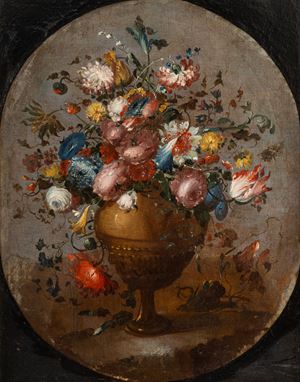 Flowers in a vase