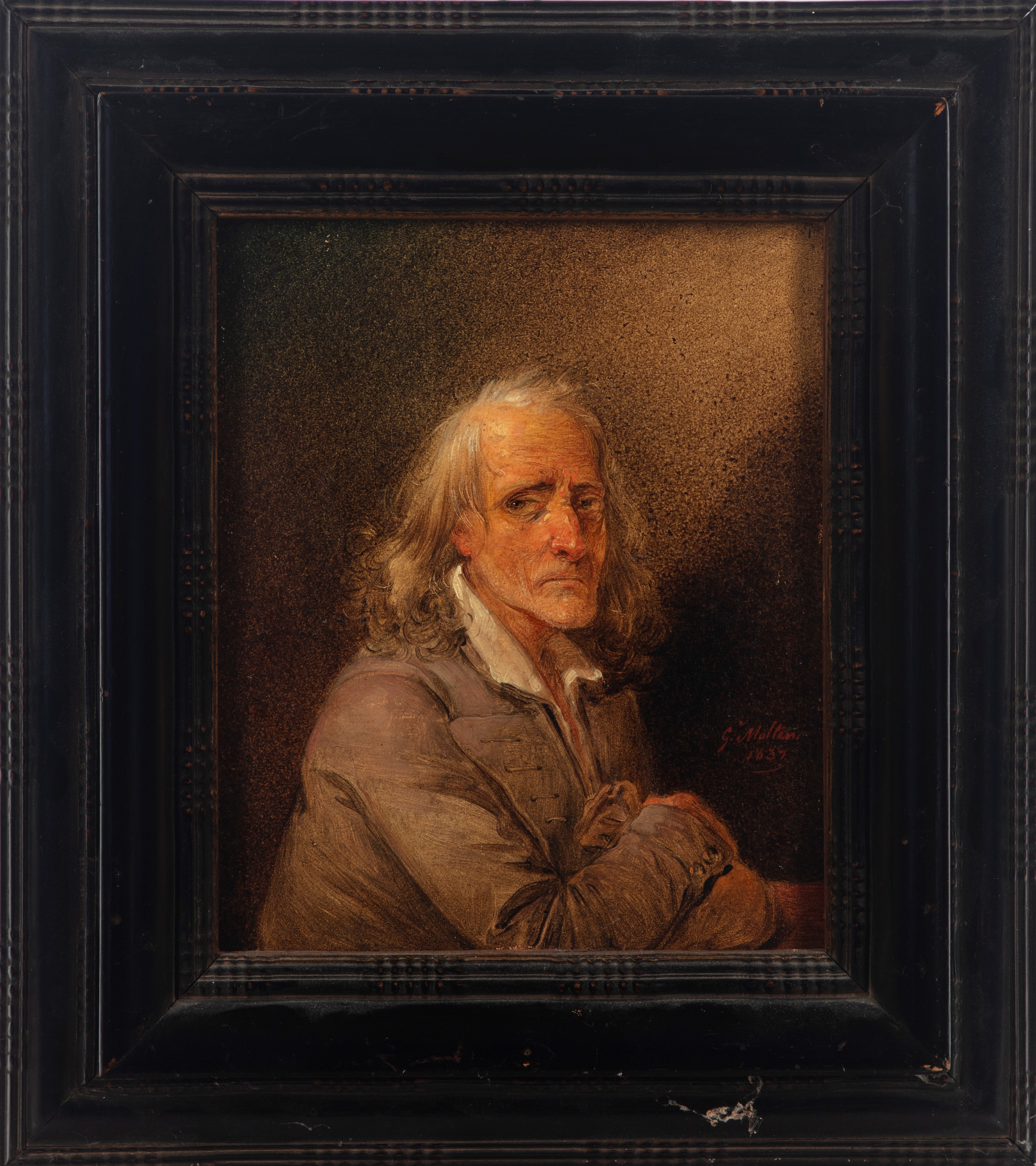 Giuseppe Molteni - Ritratto Maschile