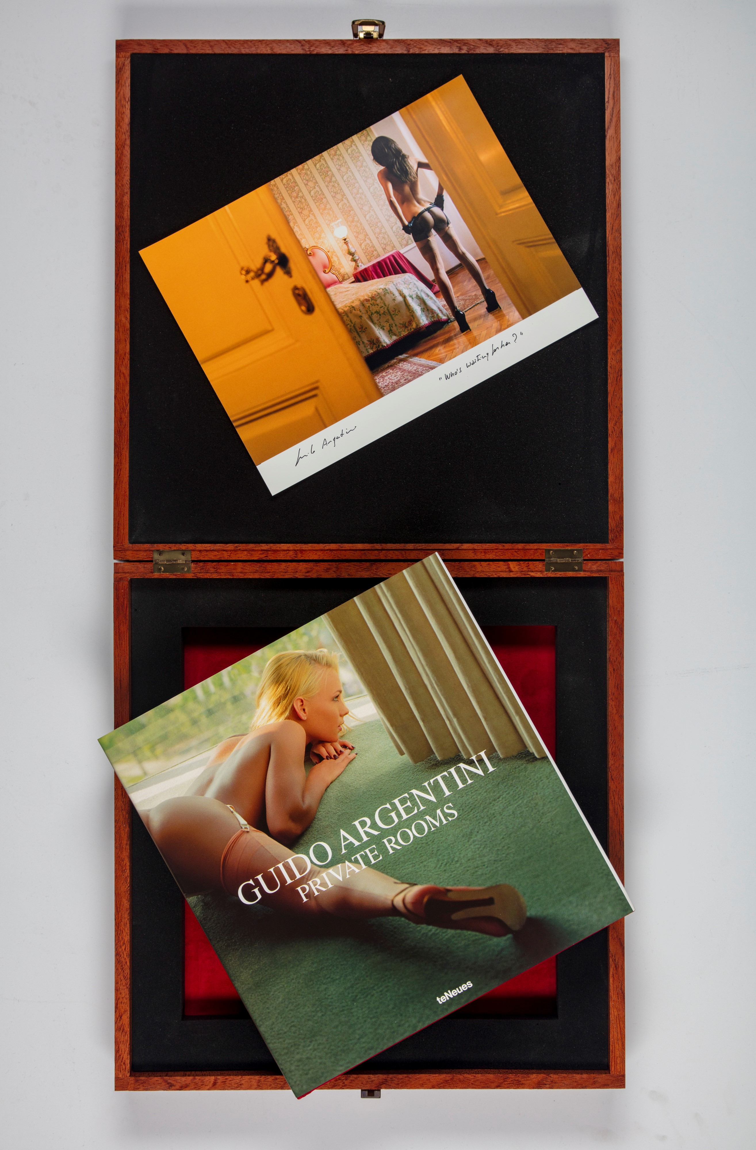 Guido Argentini - Who's waiting for her? / Private Rooms - Stampa a getto d'inchiostro e fotolibr...