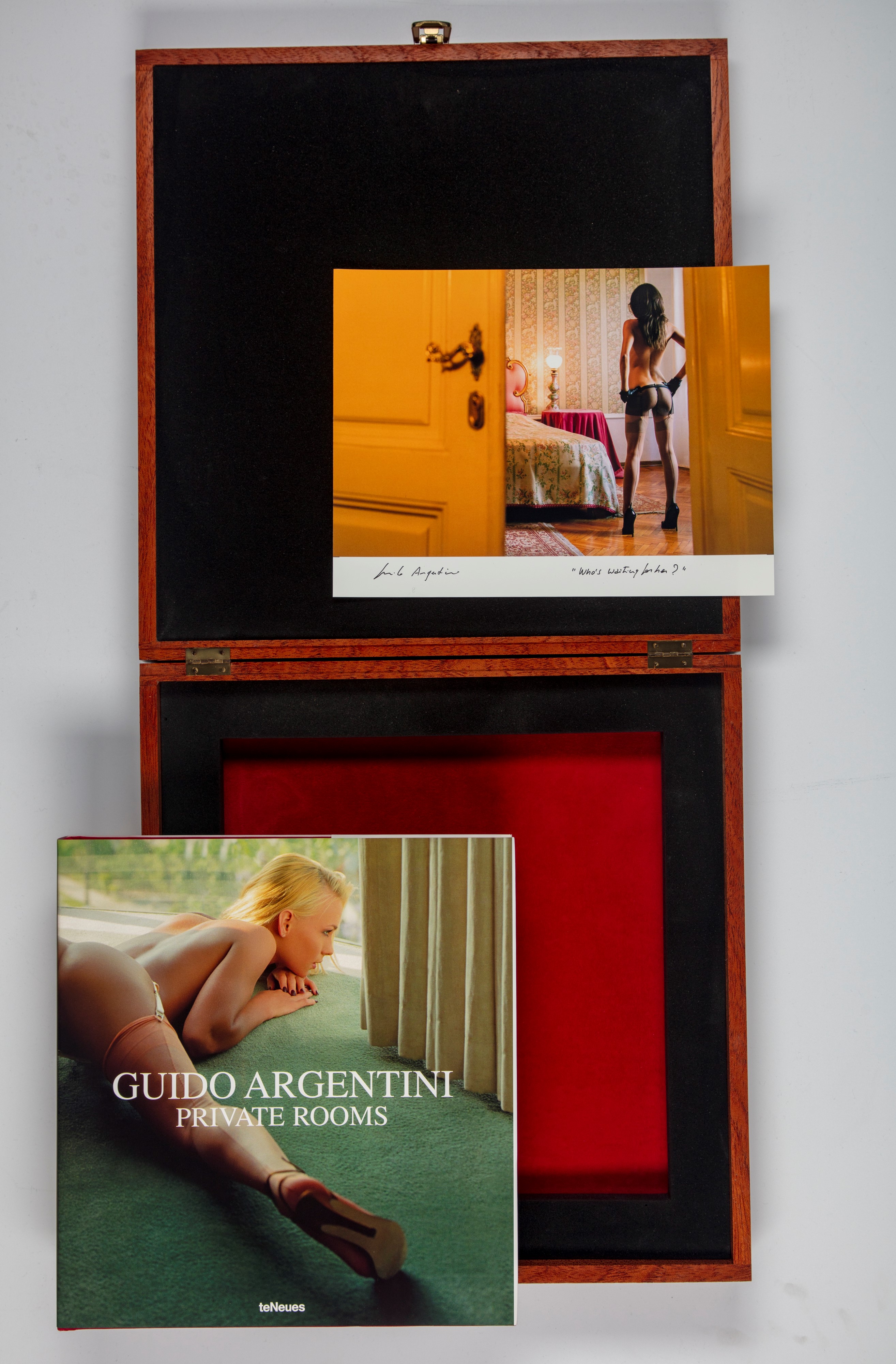 Guido Argentini - Who's waiting for her? / Private Rooms - Stampa a getto d'inchiostro e fotolibr...