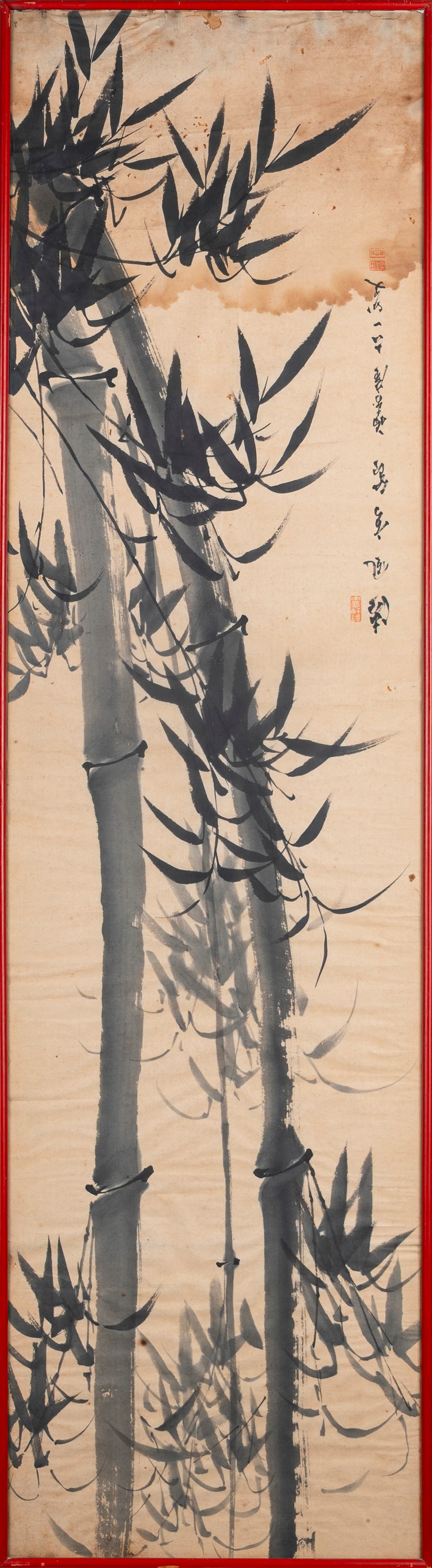 Due Pannelli Decorativi, Cina, Metà Secolo XX
