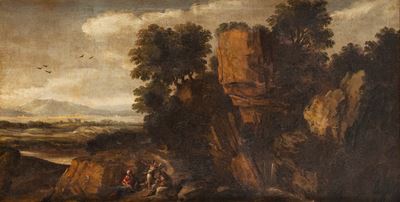 Paesaggio Arcadico con Figure