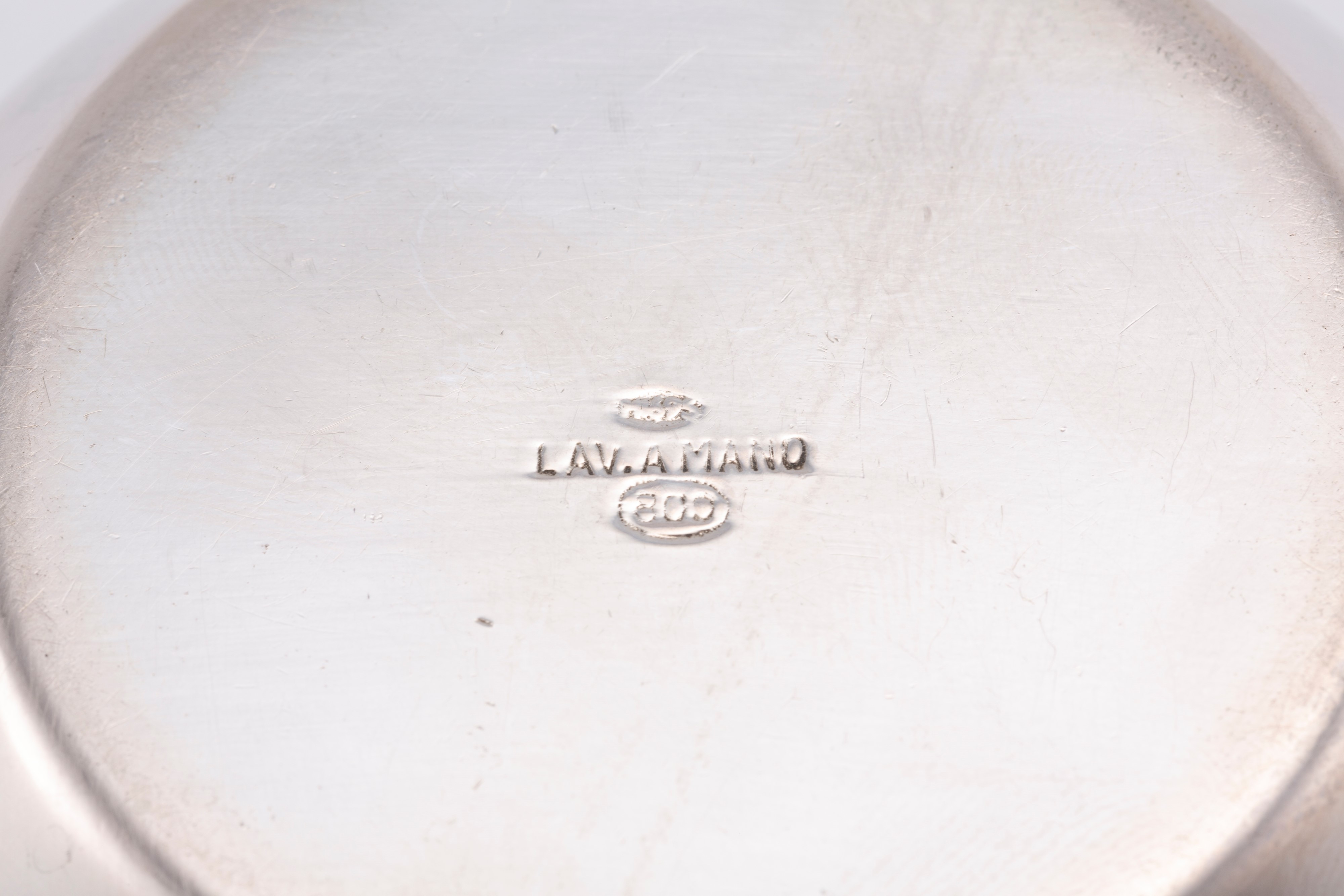 Servizio di bicchieri con vassoio