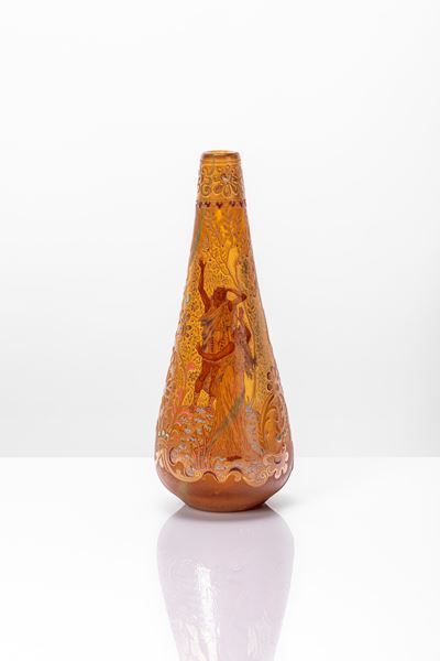 Vaso a Goccia con Decoro Mitologico