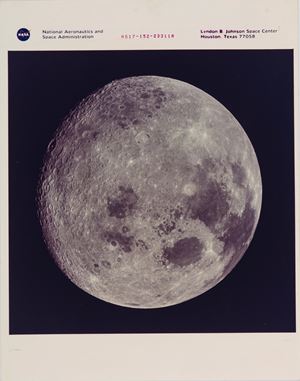 Apollo 17 whole Moon view