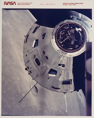 Apollo 17 Rendezvous view
