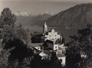 Il Verbano visto dalla Madonna del Sasso, sopra Locarno