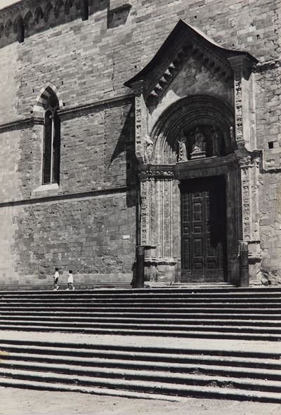 Arezzo, stampa vintage alla gelatina ai sali d'argento