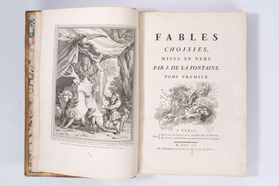 La Fontaine, Fables choisies, edizione illustrata con 275 tavole calcografiche