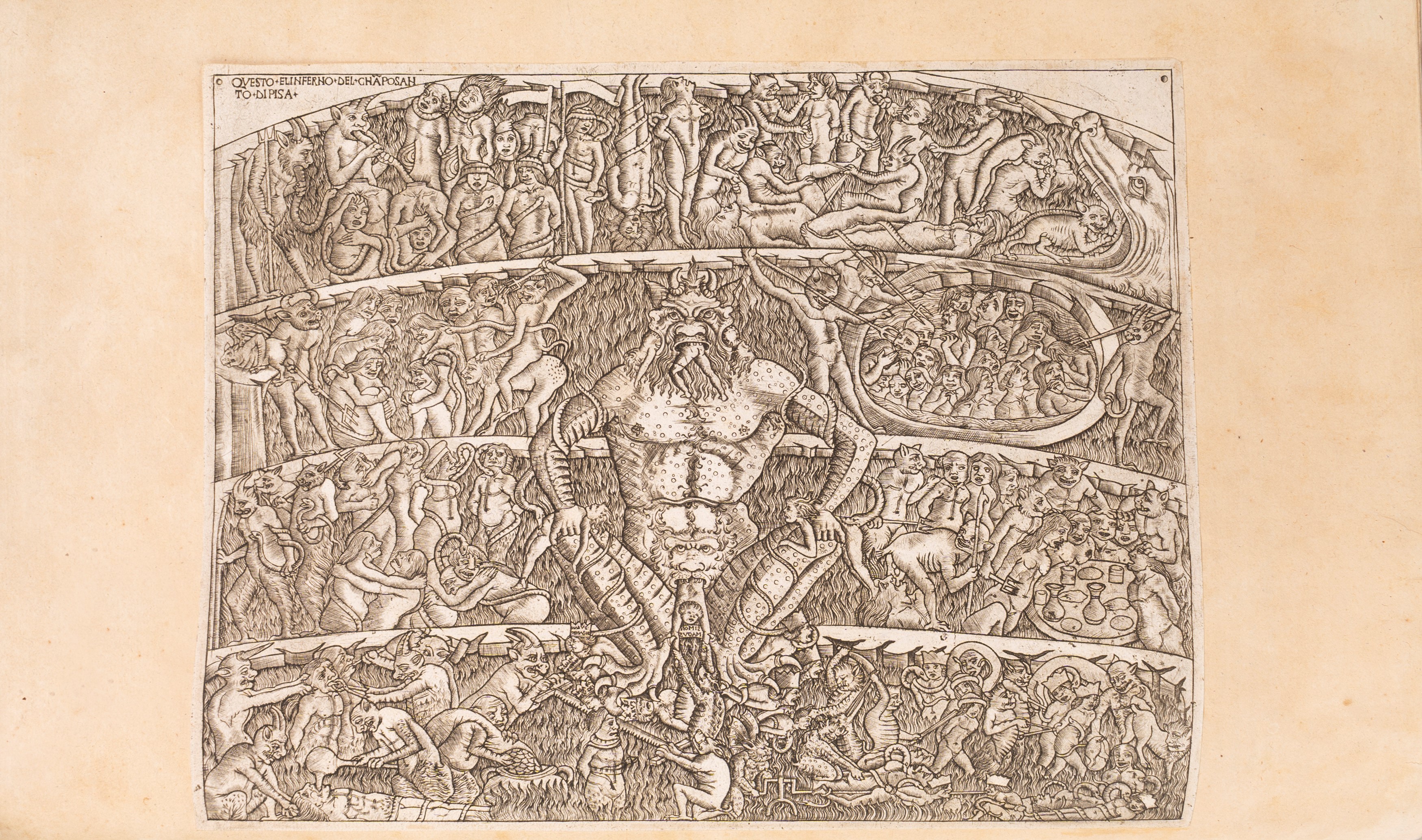 Comento di Christophoro Landino Fiorentino Sopra la Comedia di Danthe Alighieri Poeta Fiorentino