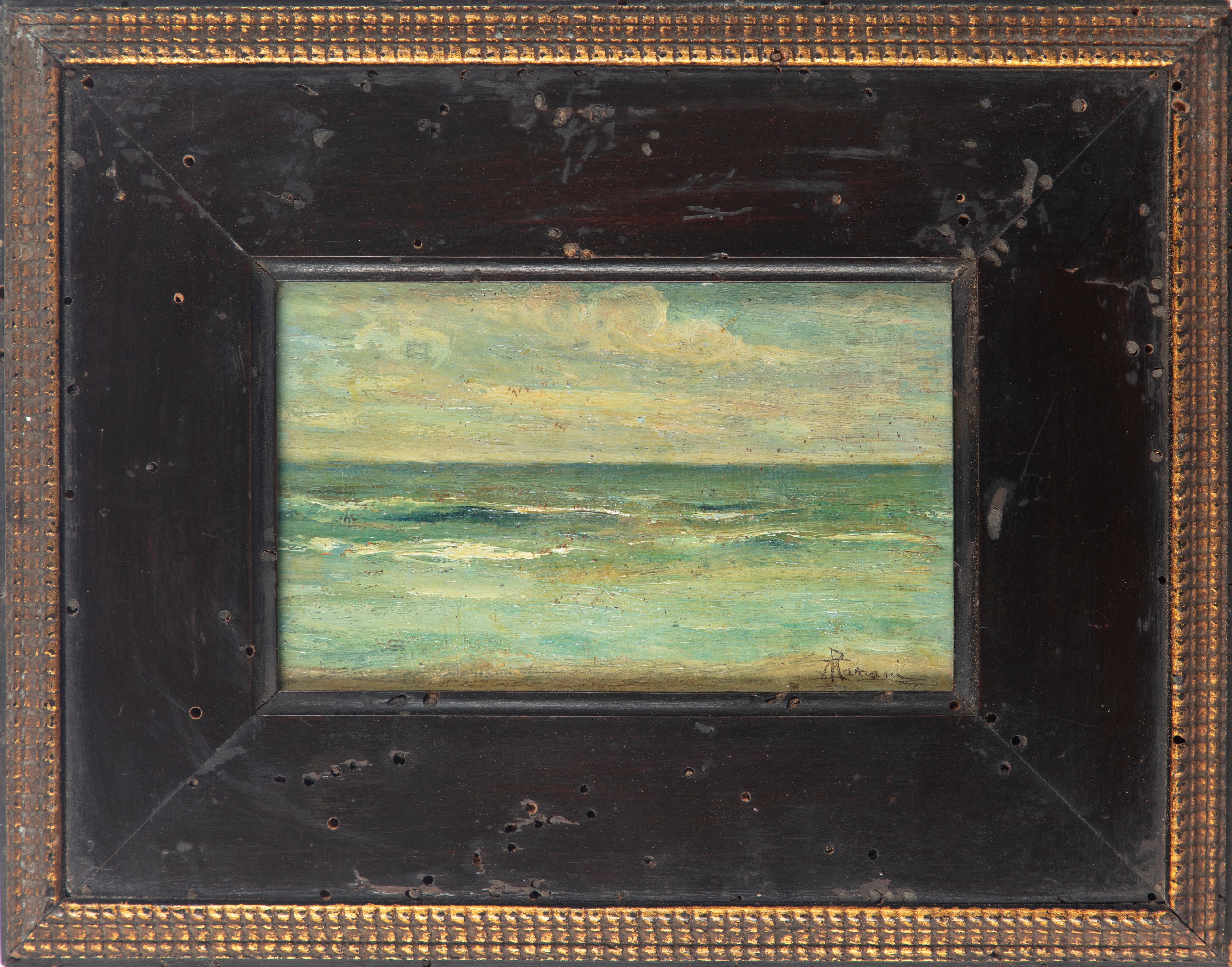Attribuito a Pompeo Mariani (monza 1857-bordighera 1927) - Bordighera
