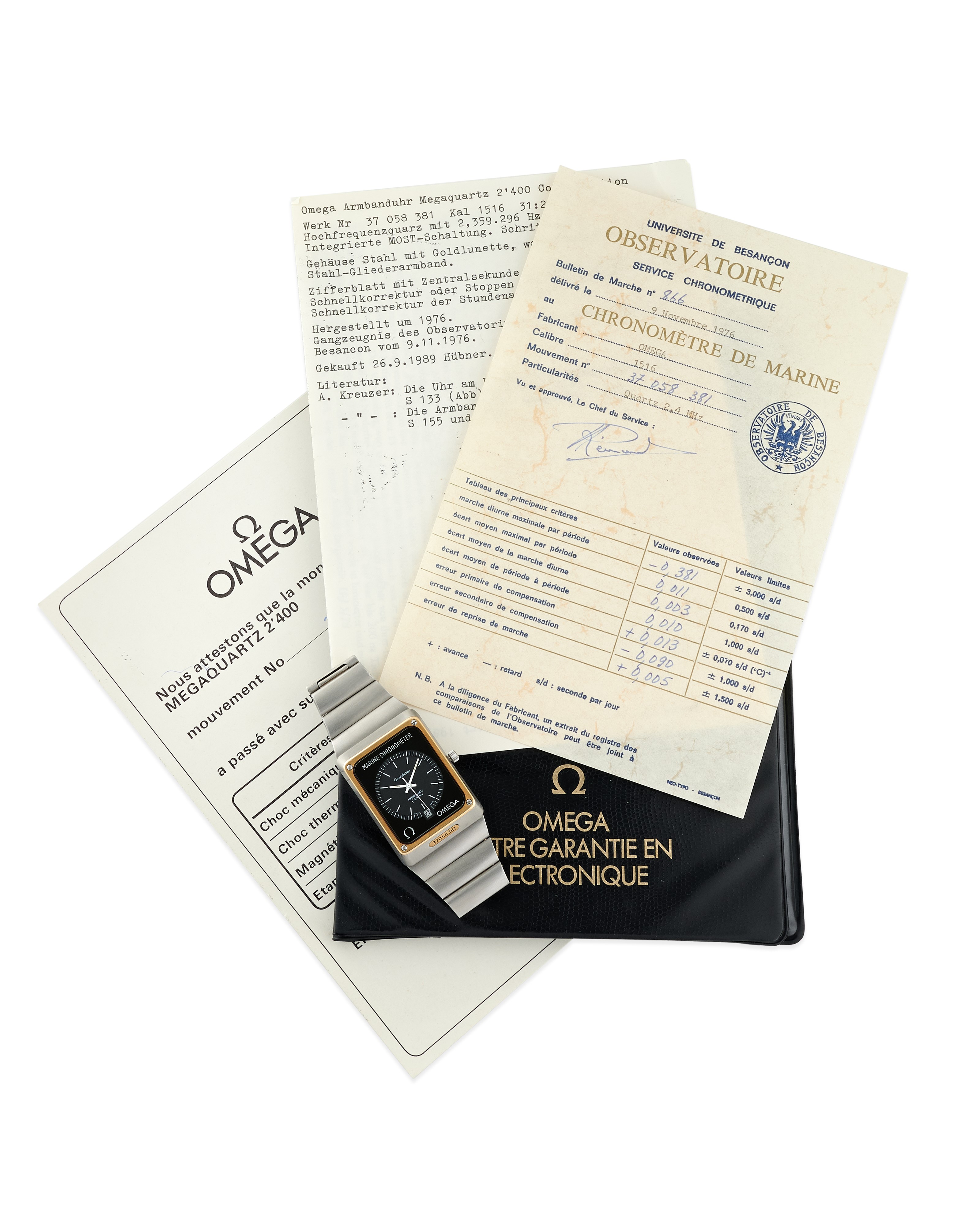 Omega - Constellation Marine Chronometer 198.0092