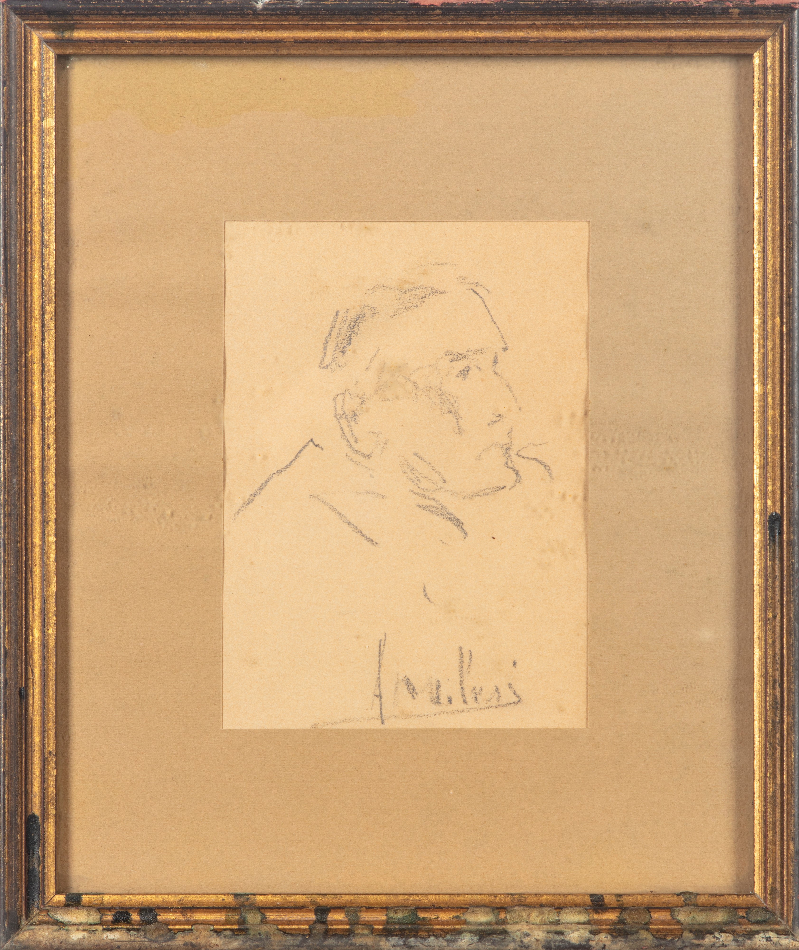 Alessandro Milesi - Ritratto Maschile