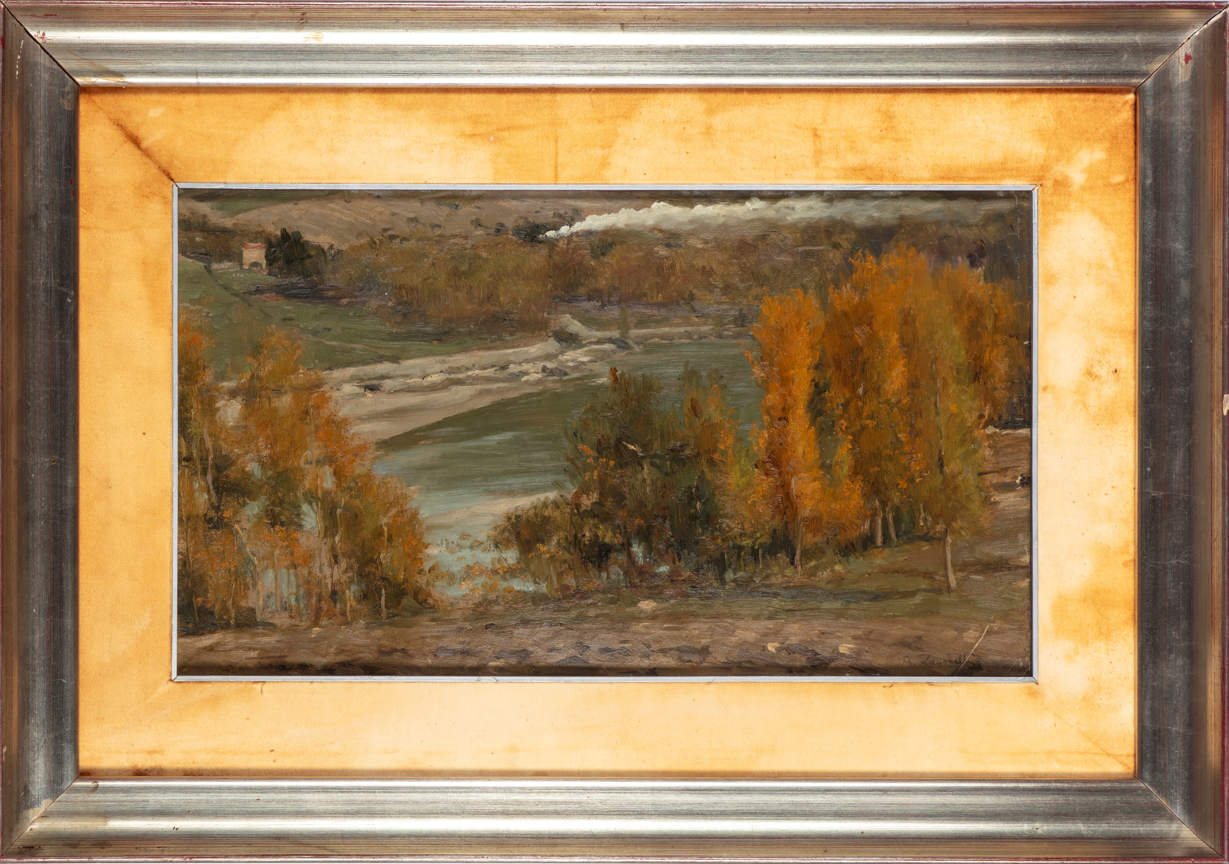 Attilio Zanchelli - Paesaggio D'autunno