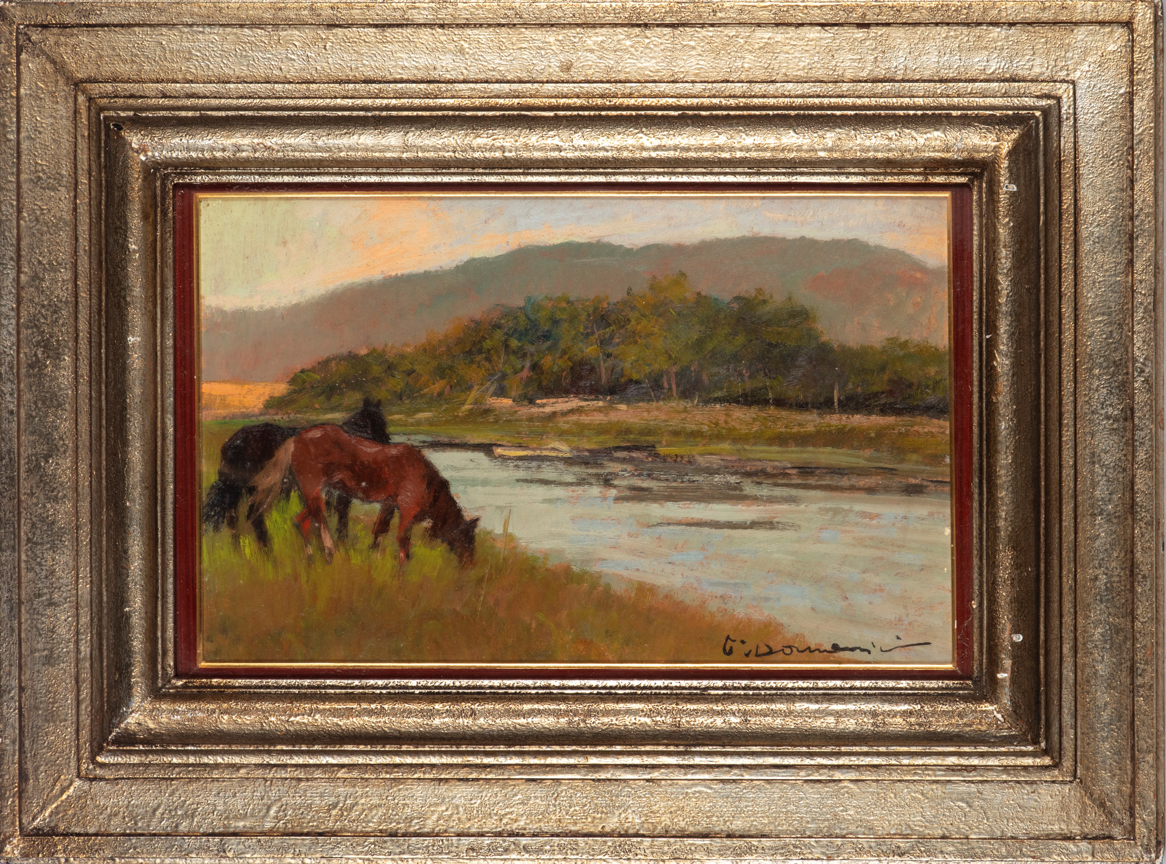 Carlo Domenici - Cavalli in Maremma