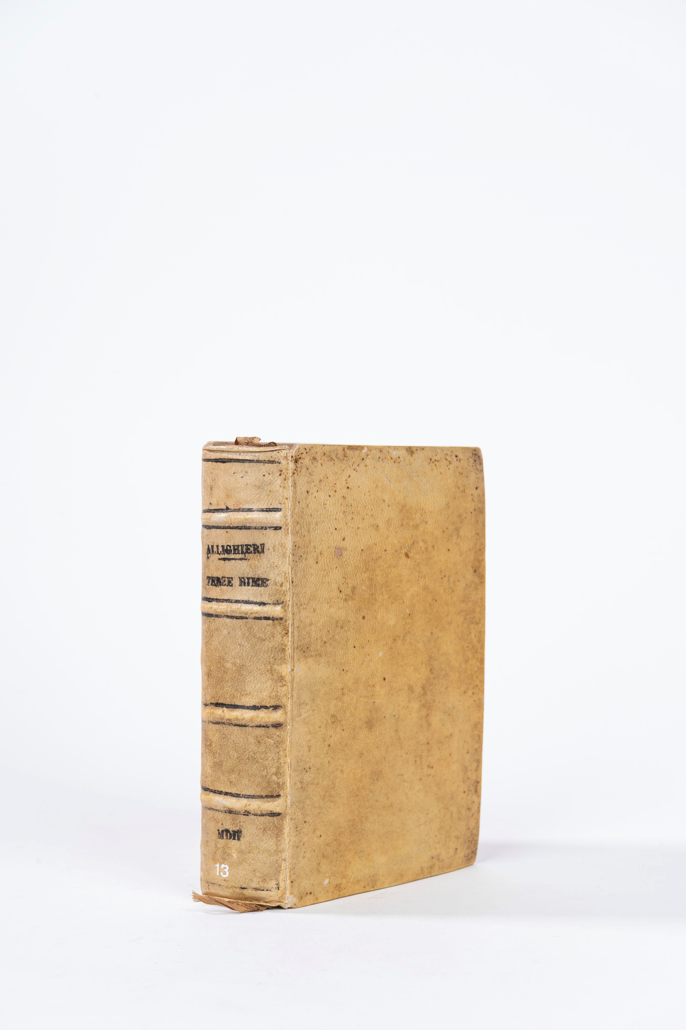 Le terze rime di Dante