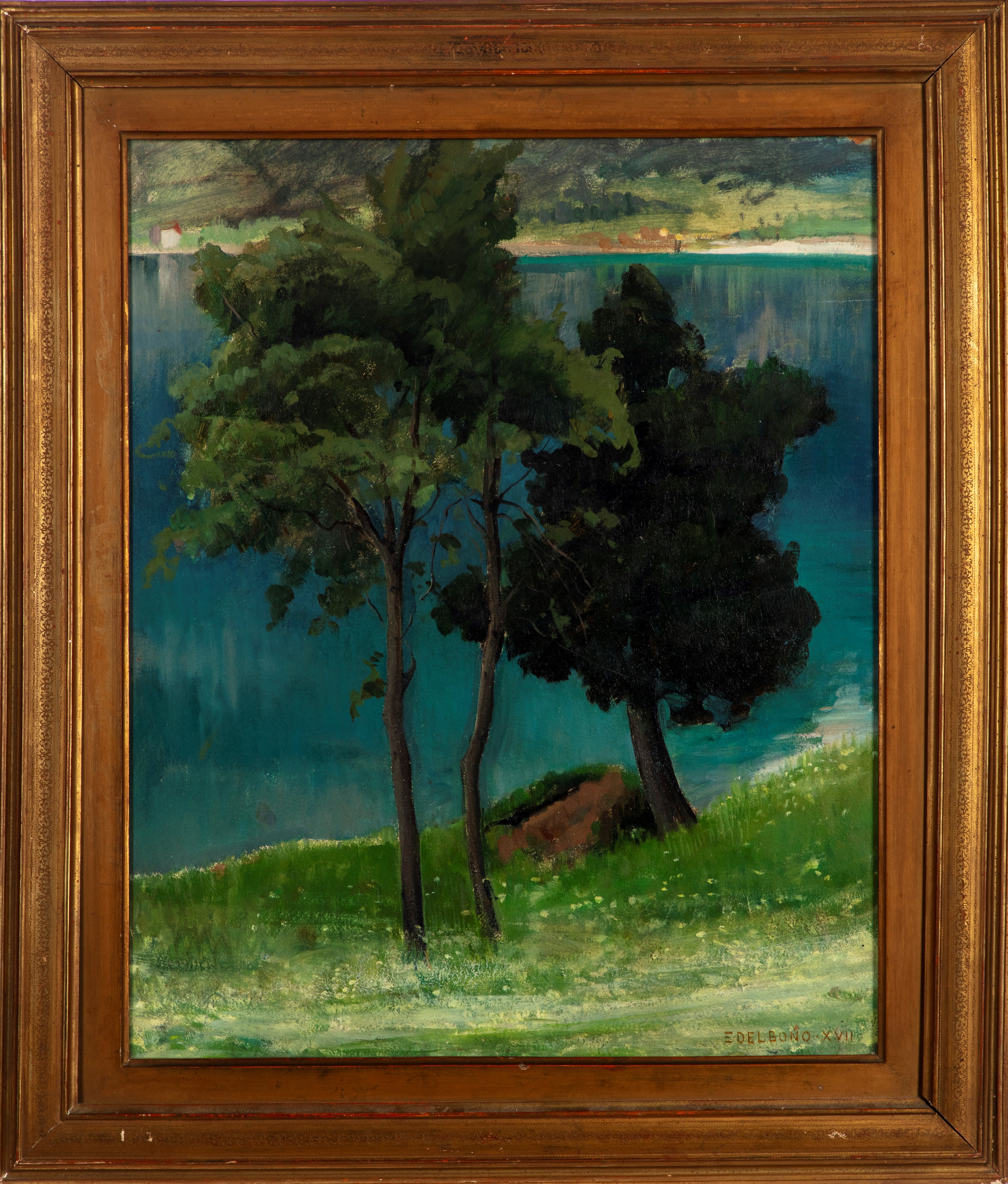 Enrico del Bono - Paesaggio Lacustre