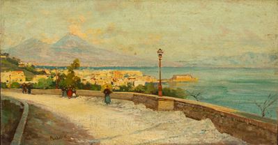 Napoli, Panorama da Via Tasso