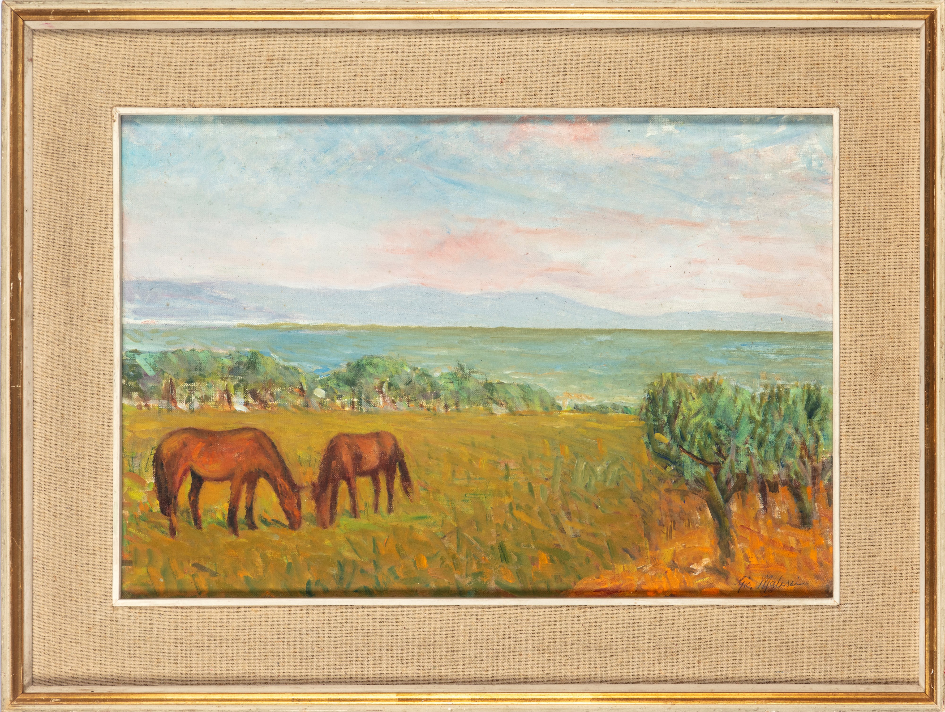 Giovanni Malesci - Paesaggio Maremmano