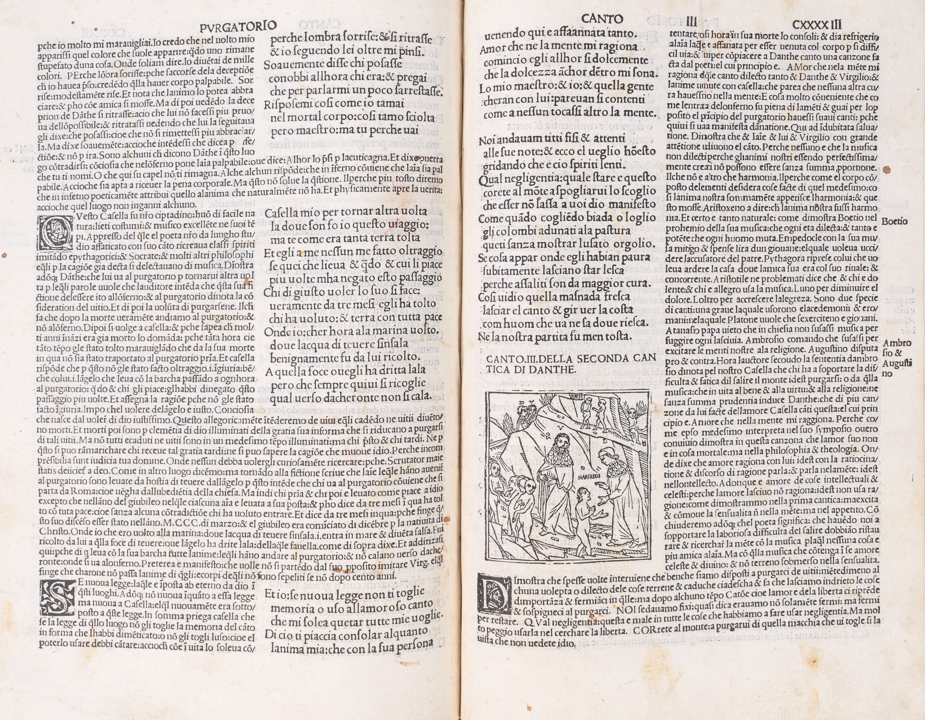 Danthe alighieri fiorentino historiado