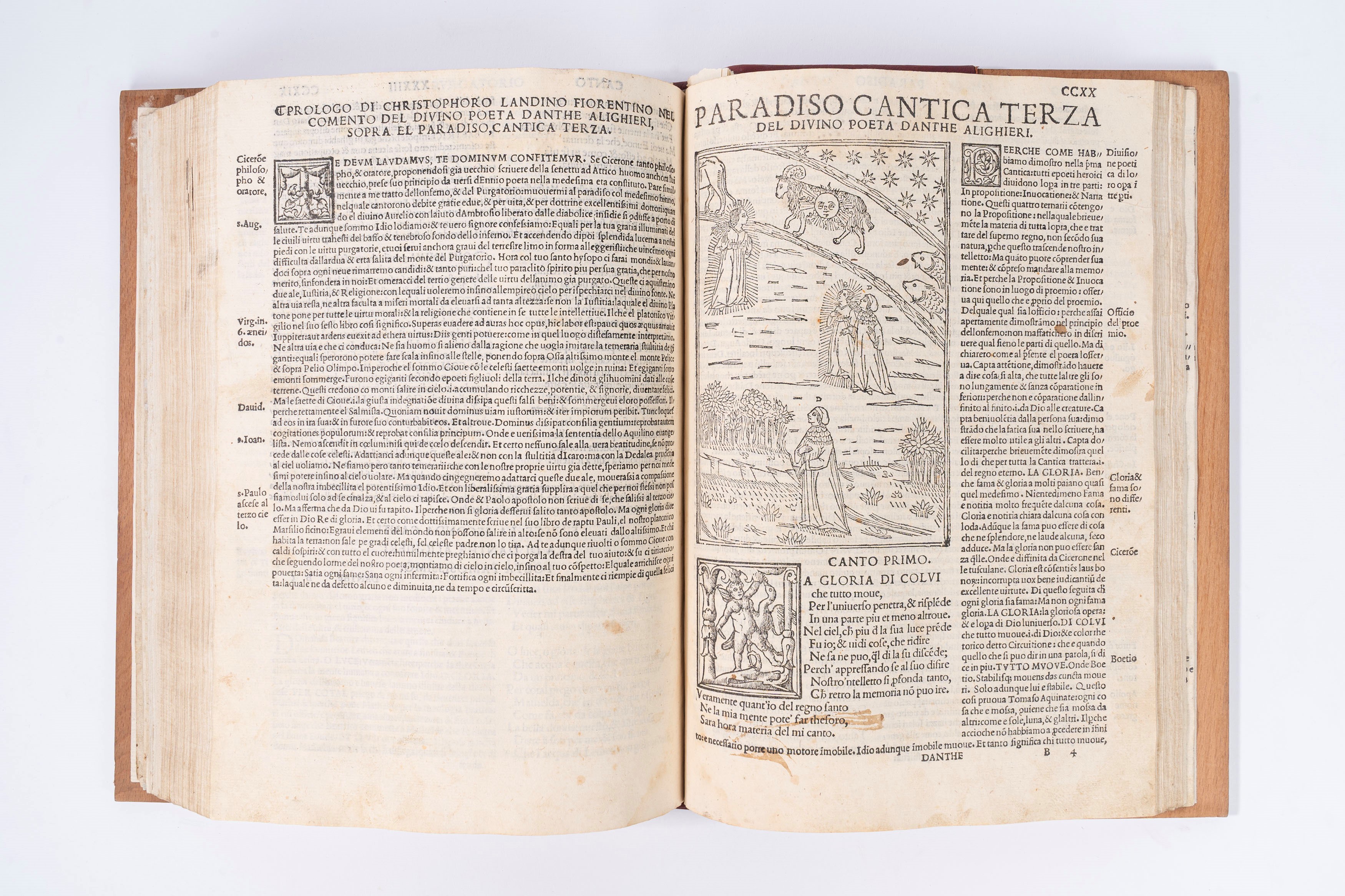 Comedia di Dante Alighieri poeta divino: co l'espositione di Christophoro