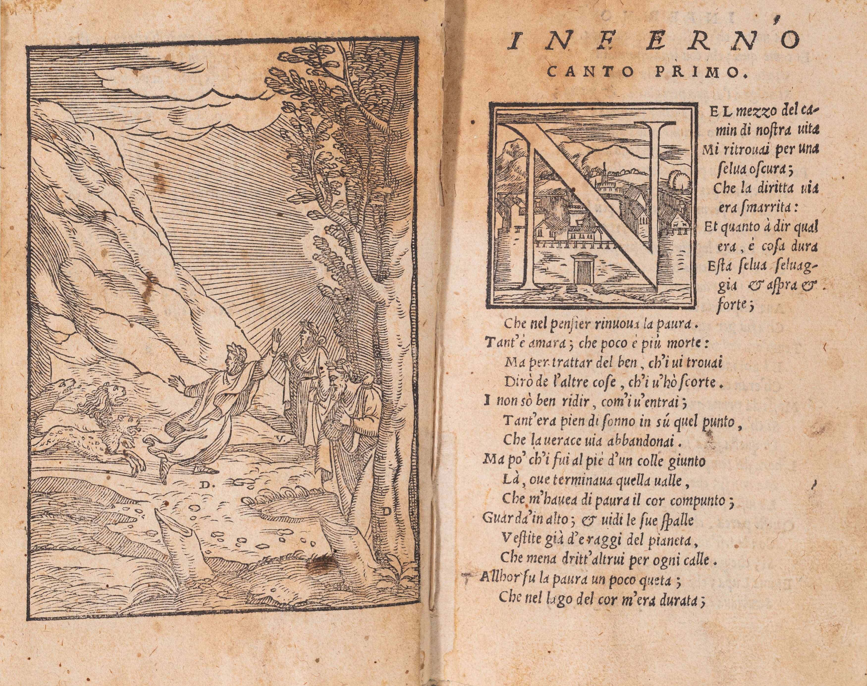 Dante Alighieri - Dante con Nuove Et Utilissime Annotationi.