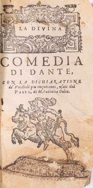 La Divina Comedia di Dante, con la dichiaratione de' vocaboli più importanti, usati dal poeta, di m. Lodovico Dolce