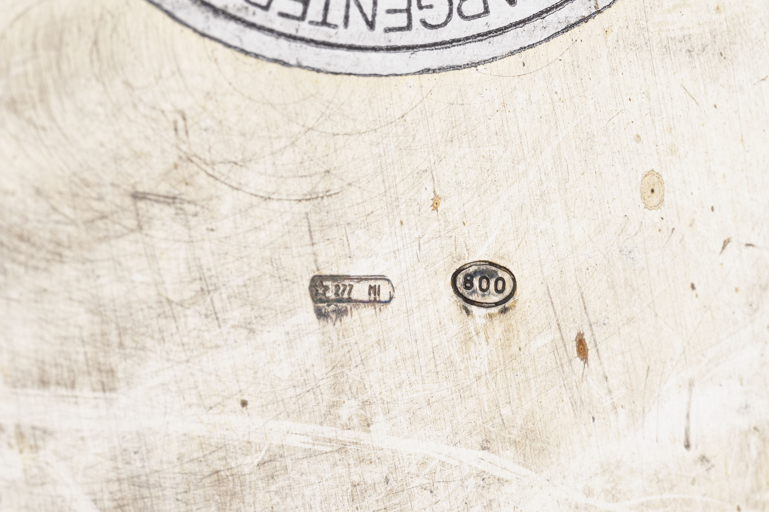 Lotto di cinque oggetti