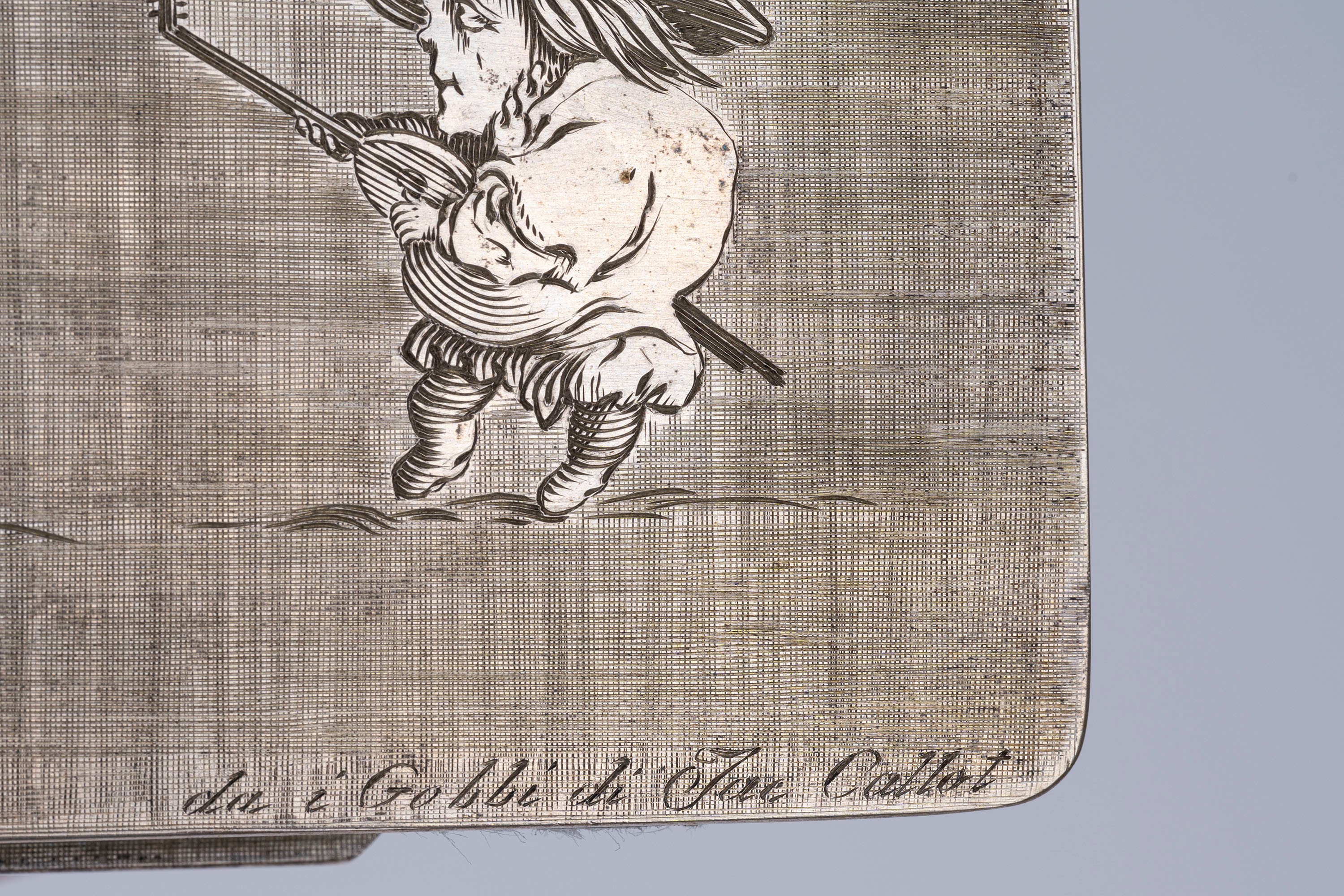 Scatola, della serie da i Gobbi di Jac Callot