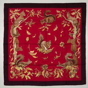 Foulard Ecureuils