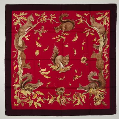 Foulard Ecureuils
