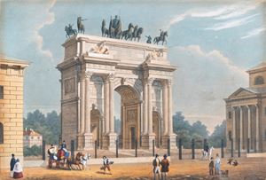 Arco della Pace, Milan