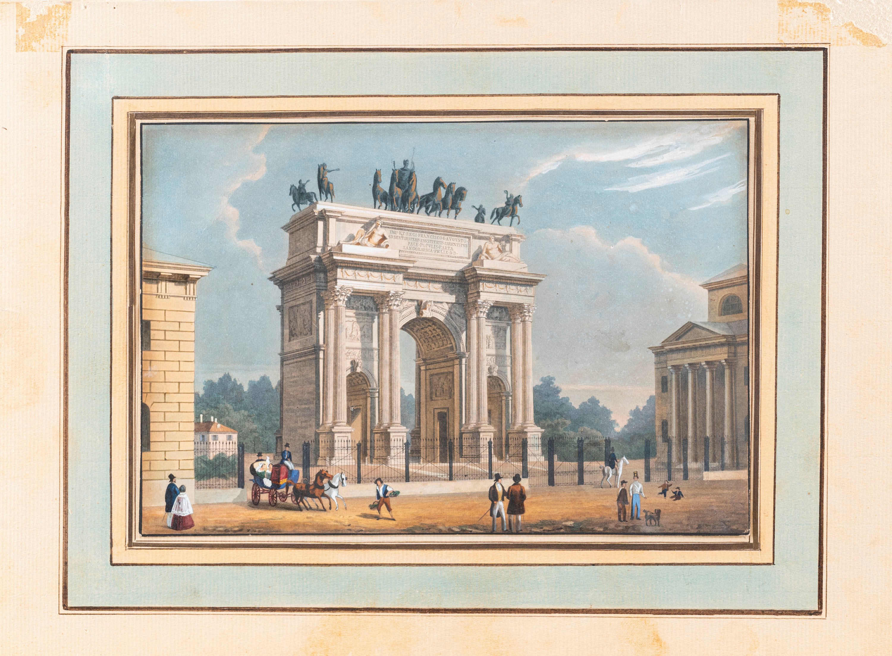 Scuola Italiana, Inizi del Secolo XIX - Arco della Pace, Milano