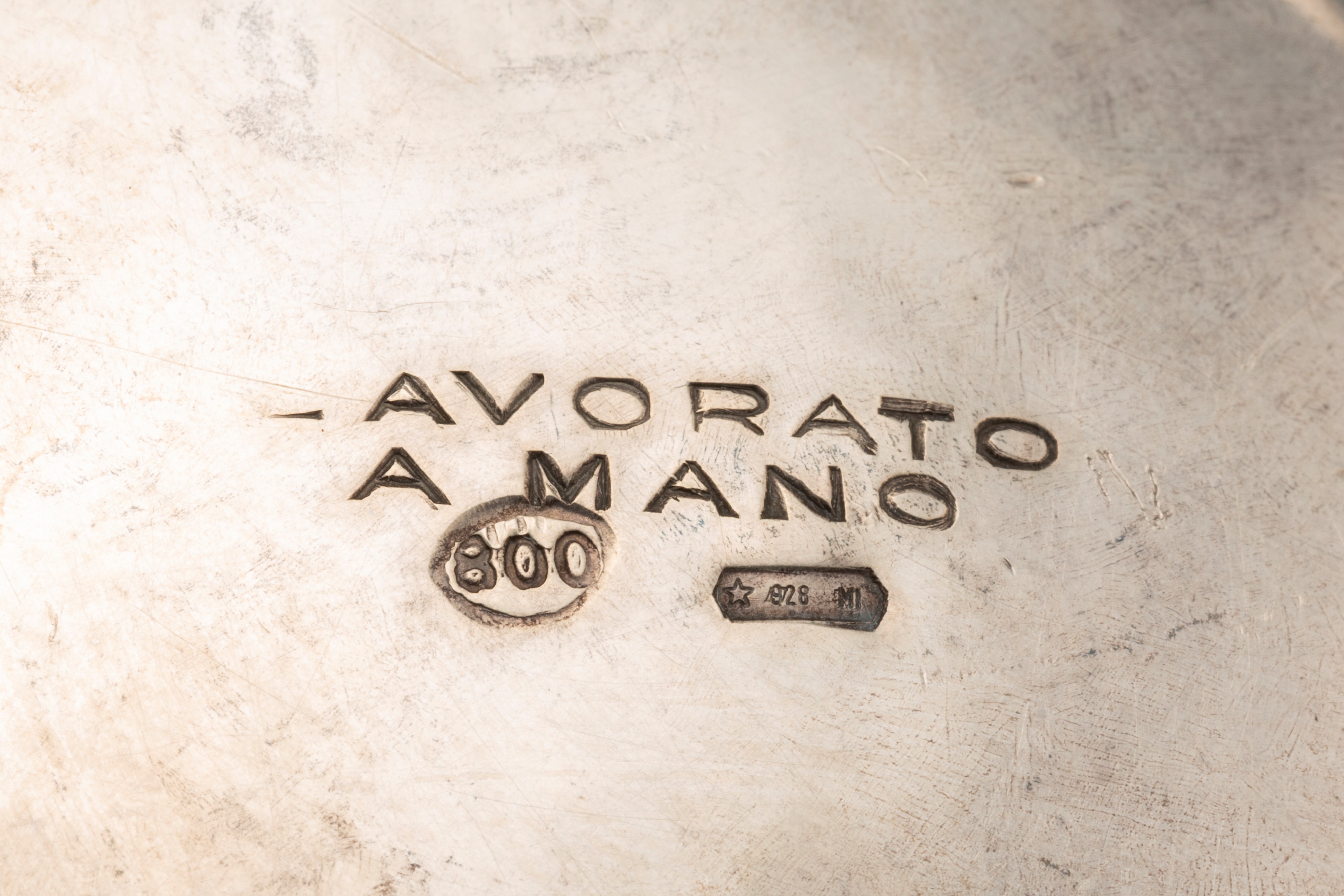 Servizio da tè e caffè con vassoio