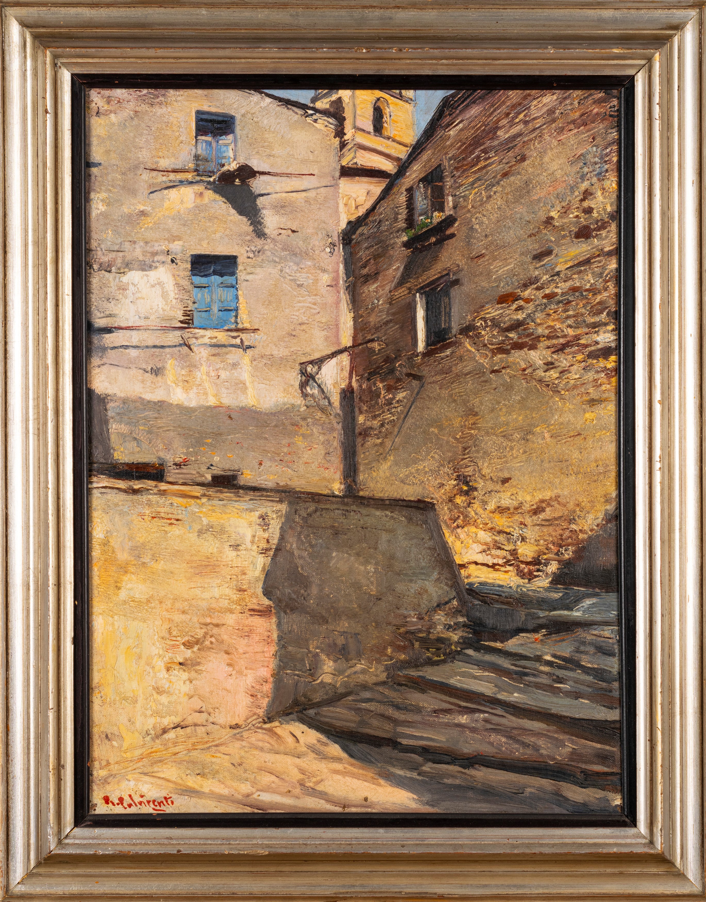 Rosario Pulvirenti - Manciano, il Campanile di San Leonardo