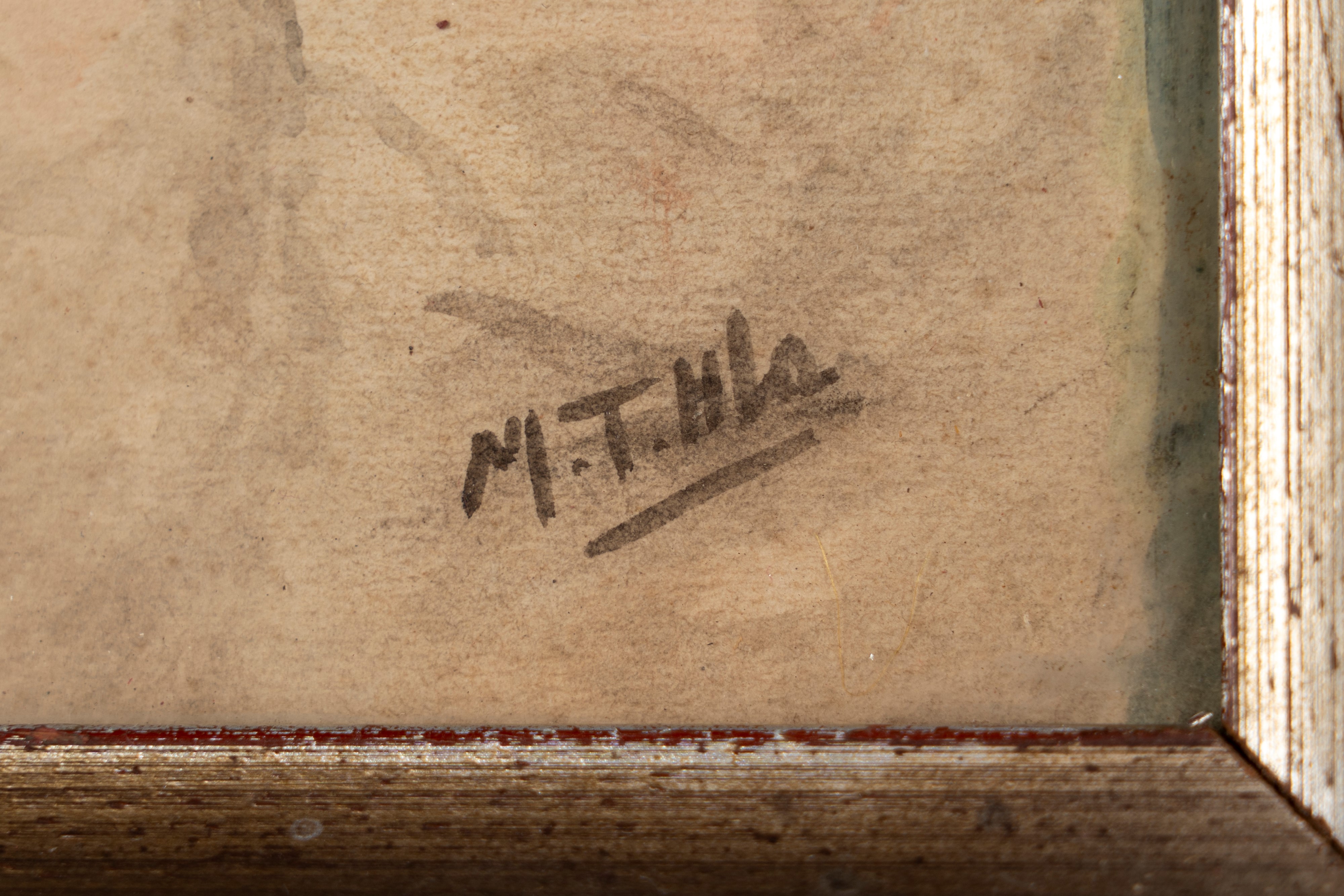 Mg Tun Hla (1874-1946) - Coppia di ritratti di donne burmesi