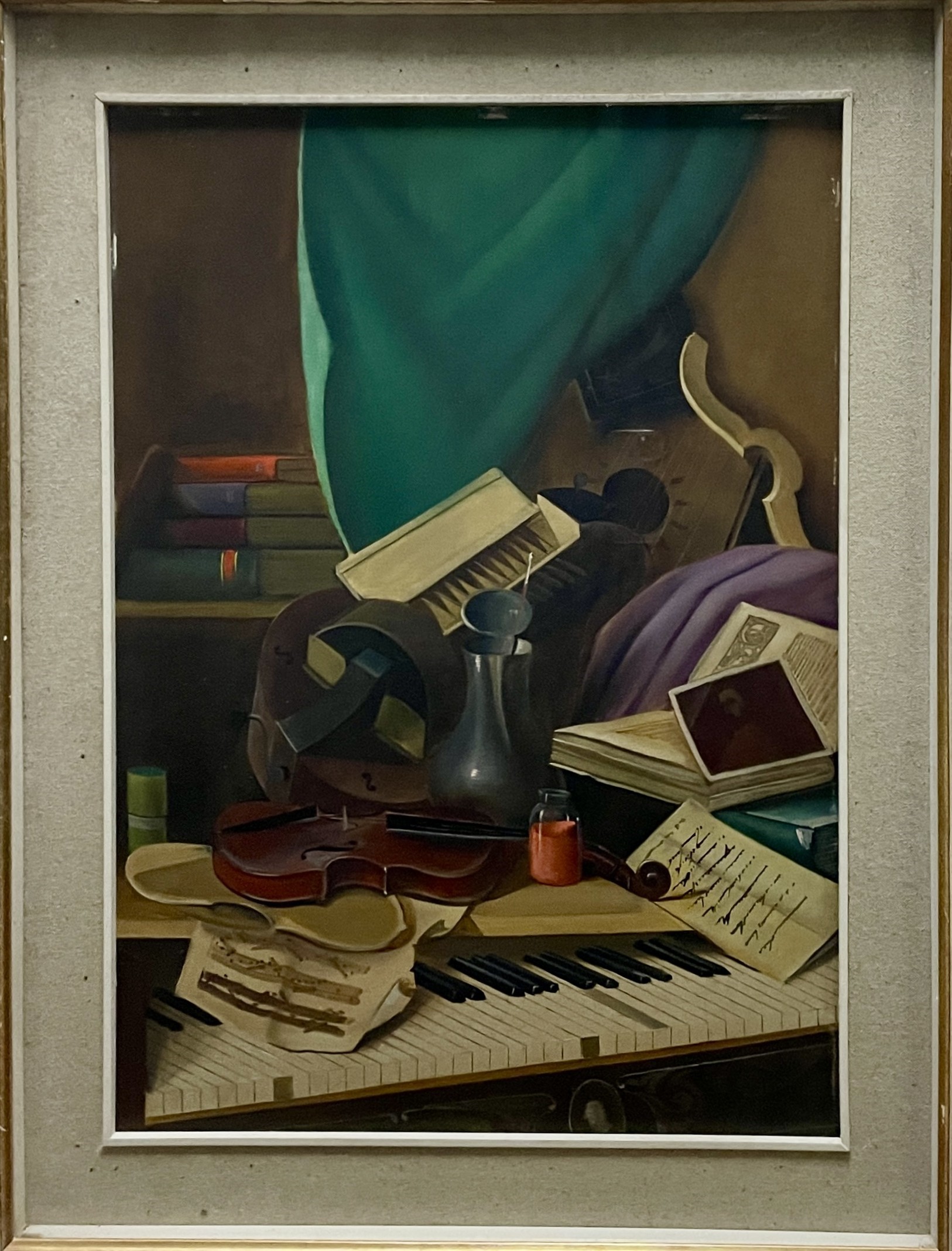 Natura morta con pianoforte