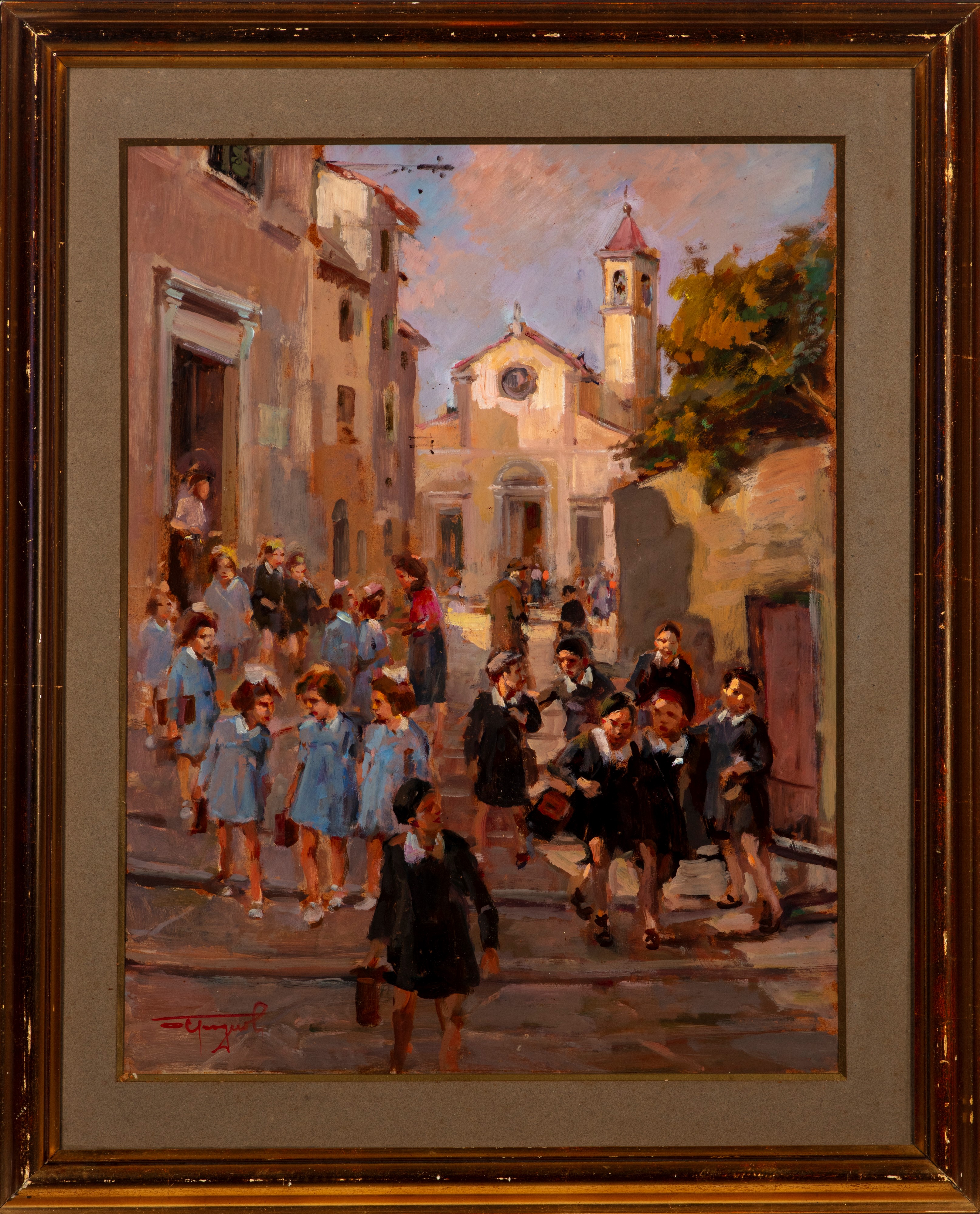Ovidio Gragnoli - L'uscita dalla Scuola