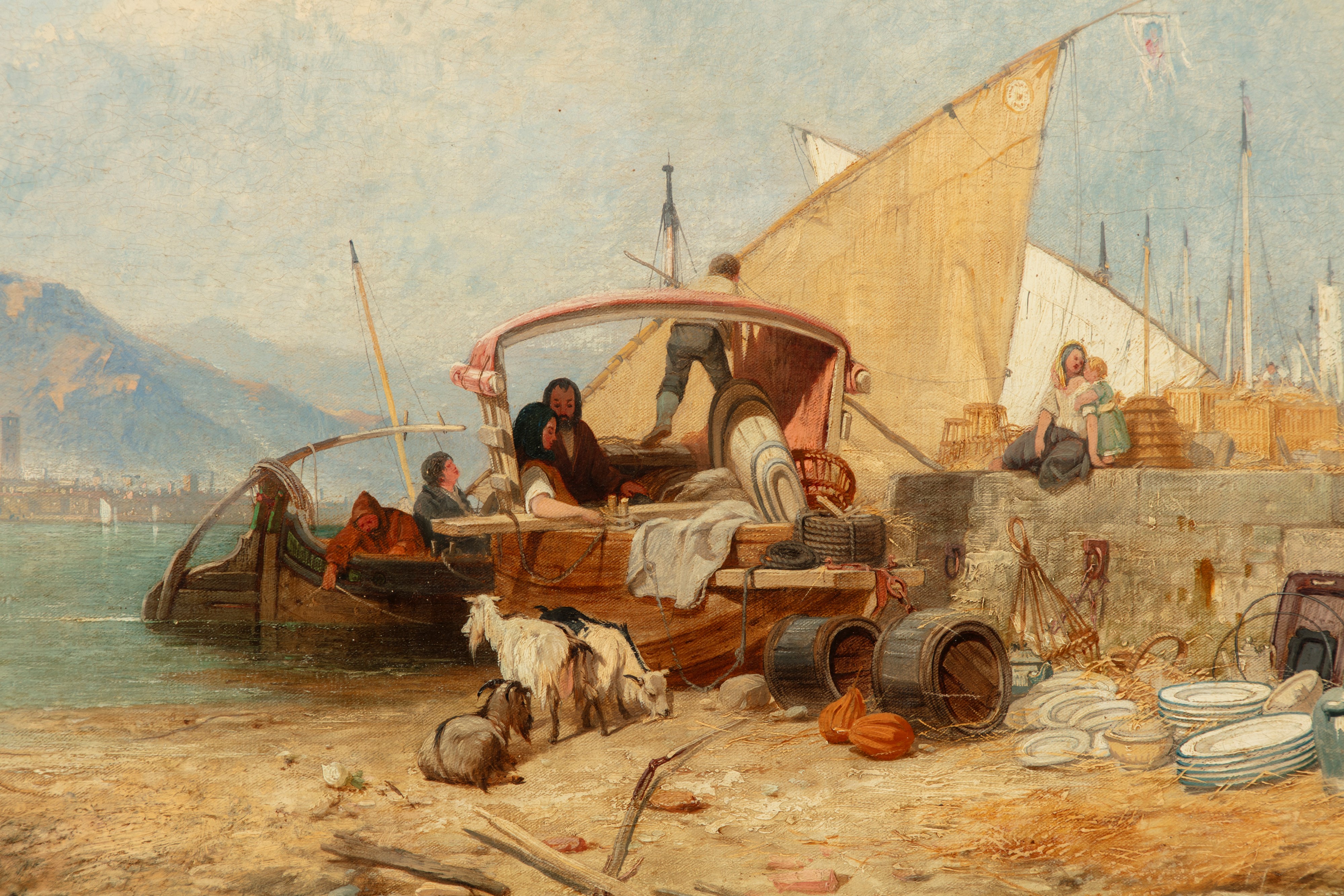 James Baker Pyne - Lago Maggiore, Verso Angera