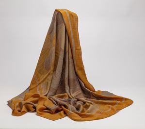 Grand foulard Fleurs de Lotus